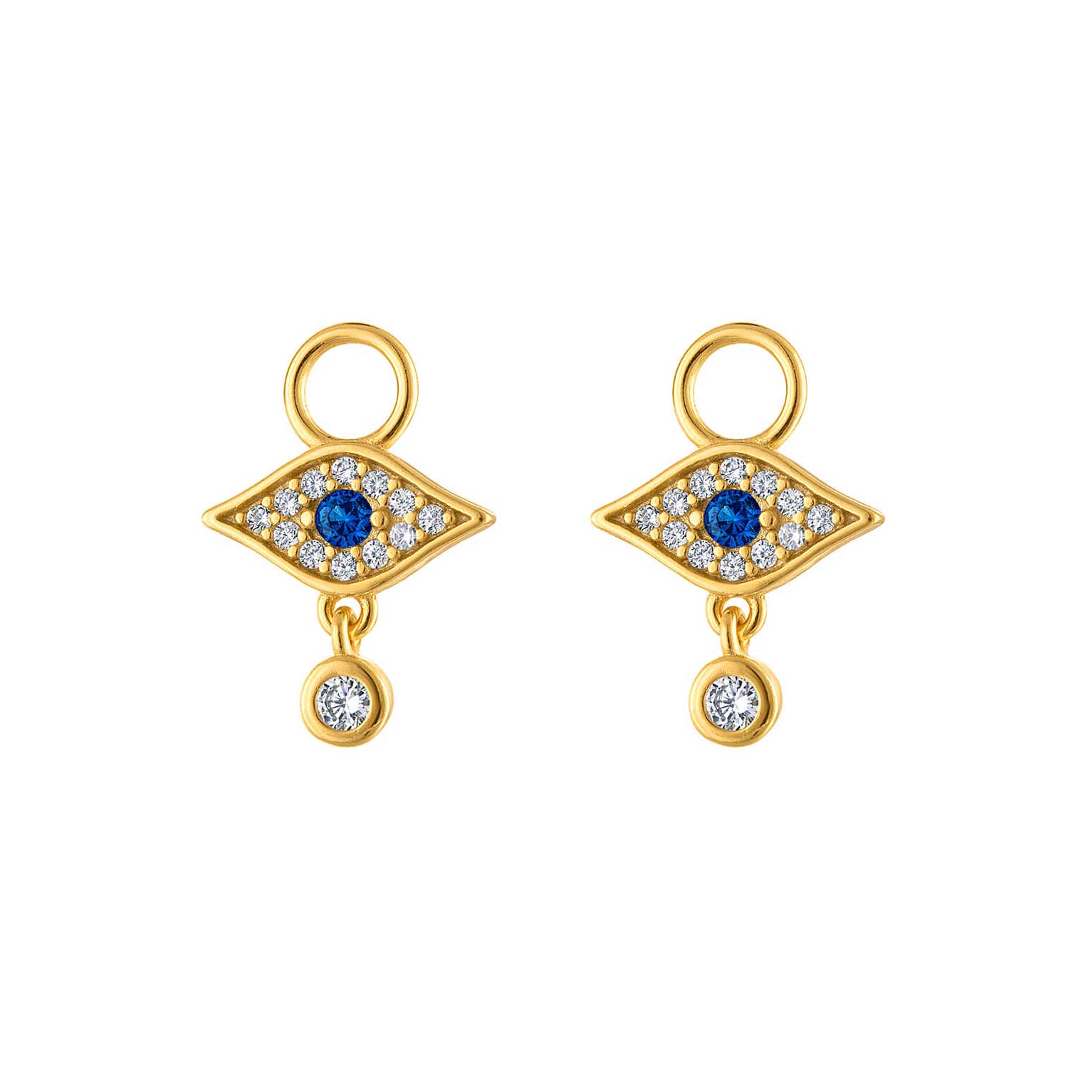 Evil Eye Pave Earring Charm
