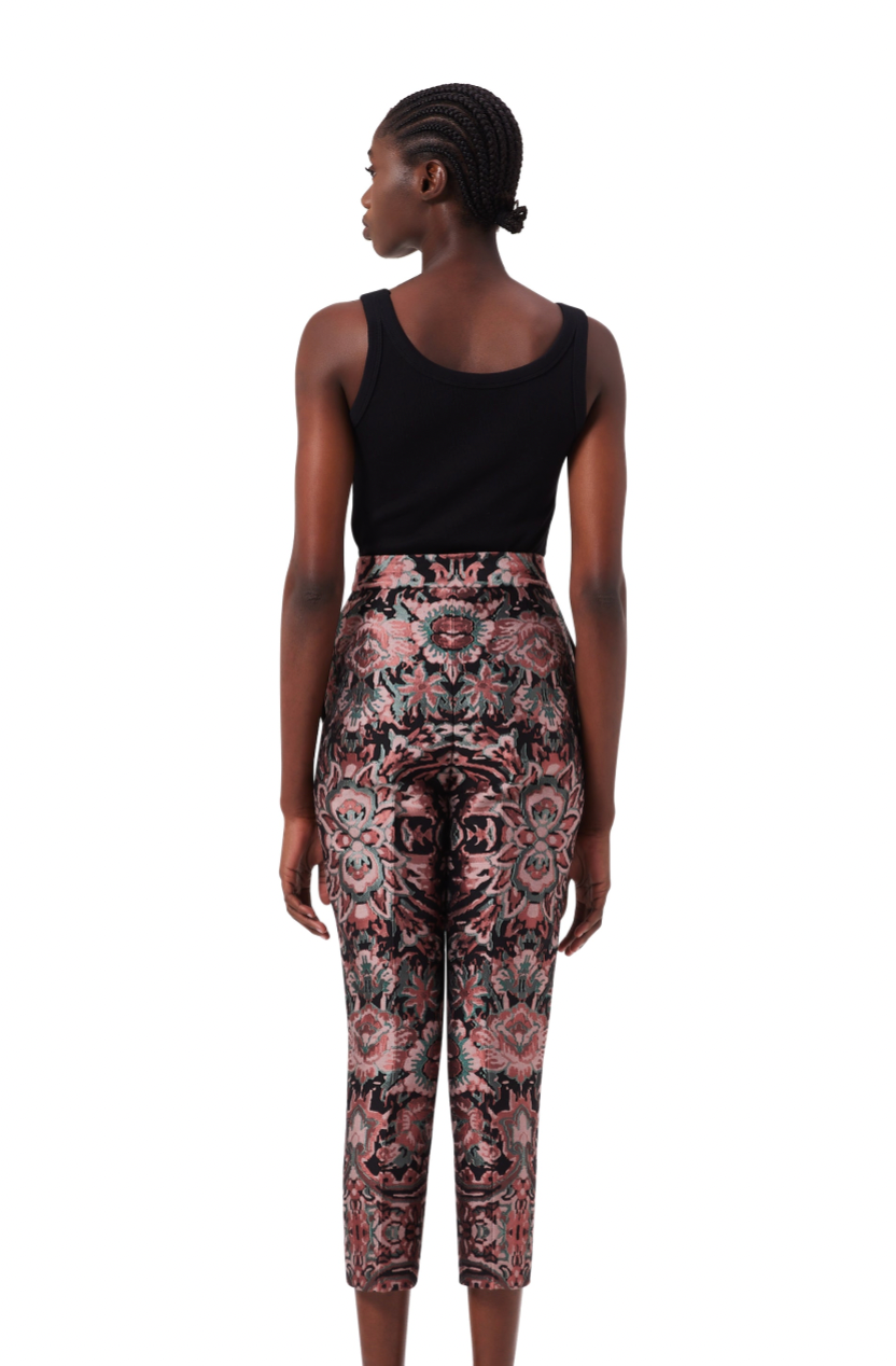 Aria Cropped Trousers in Elysium