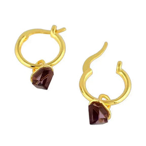 The Amara Amethyst Drop Earrings