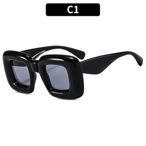 New Inflatable Sunglasses Funny Square Street Sunglasses