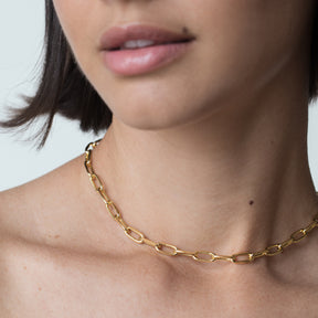 Demi Fine Paper Clip Chain Necklace
