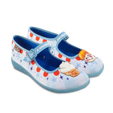 Frost Swirl Women's Mary Jane Flats