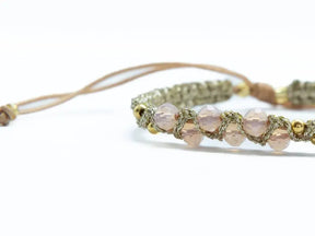 Macrame Bracelet Light Green