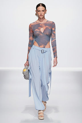Ocean Breeze Chiffon Pant - Chuks Collins - Amber Dancing Collection