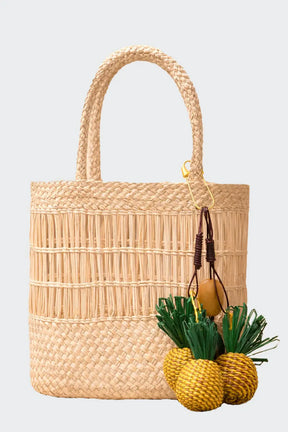 Piñas Toquilla Straw  Bag Charm