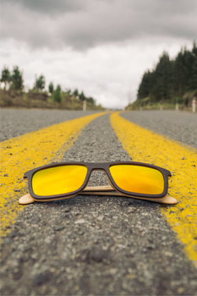 Yasuní Dark Wooden Sunglasses - INTI