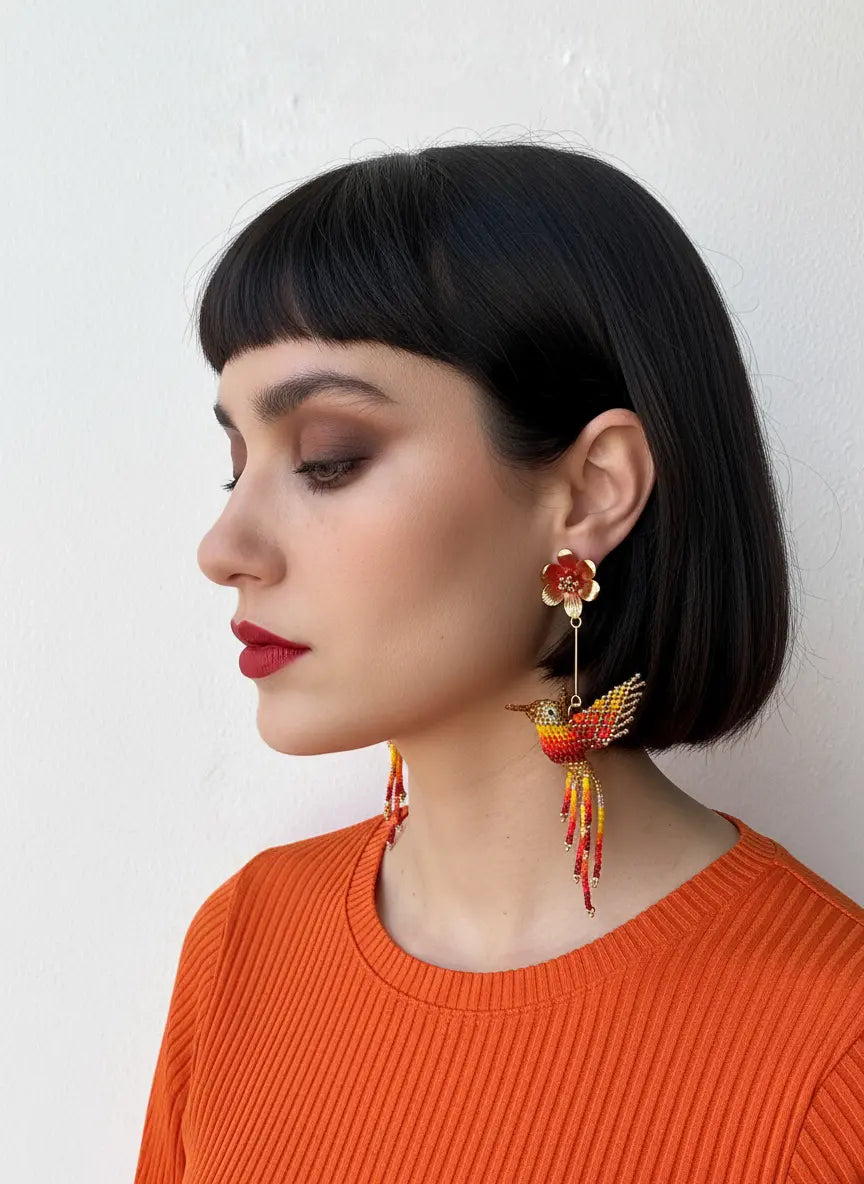 HUMMINGBIRD EARRINGS