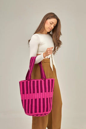 XL Tote Wayuu Rosa Tecla