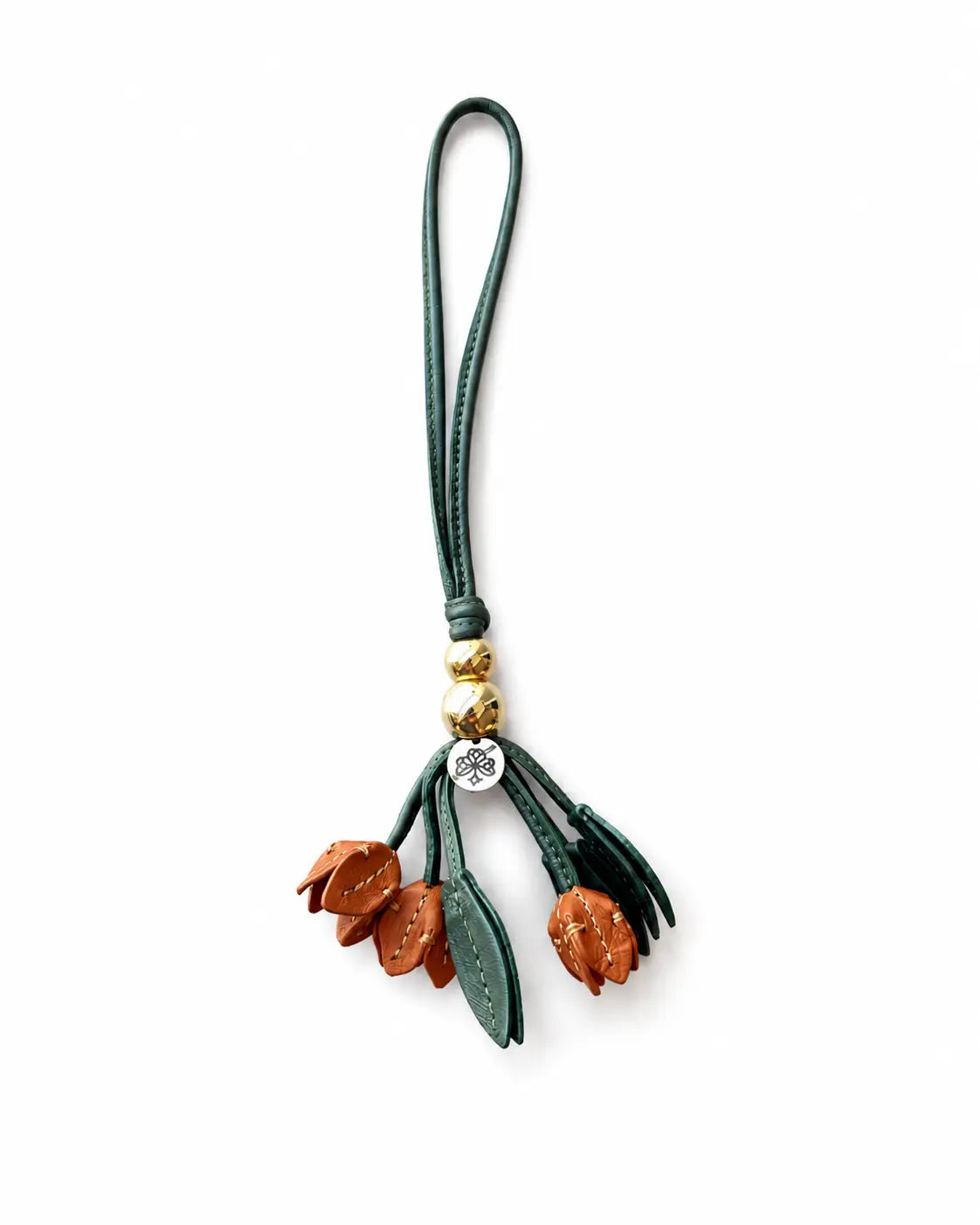 Harvest Leather Purse Charm