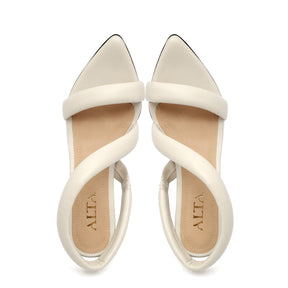 OPHELIA OFF WHITE SANDALS