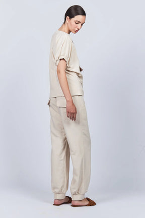 Shelby Blouse | Ecru