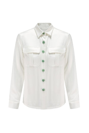 Jade Blouse White