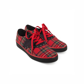 Rebel Tartan Women's Casual Sneakers