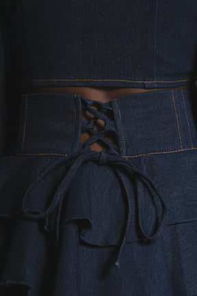 Denim DILARA Mini Skort