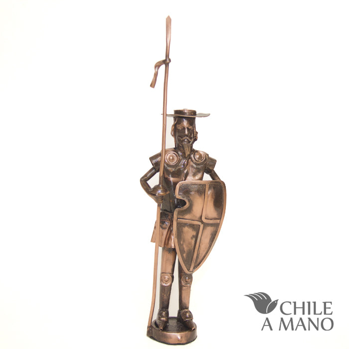 Don Quixote Copper Figurine
