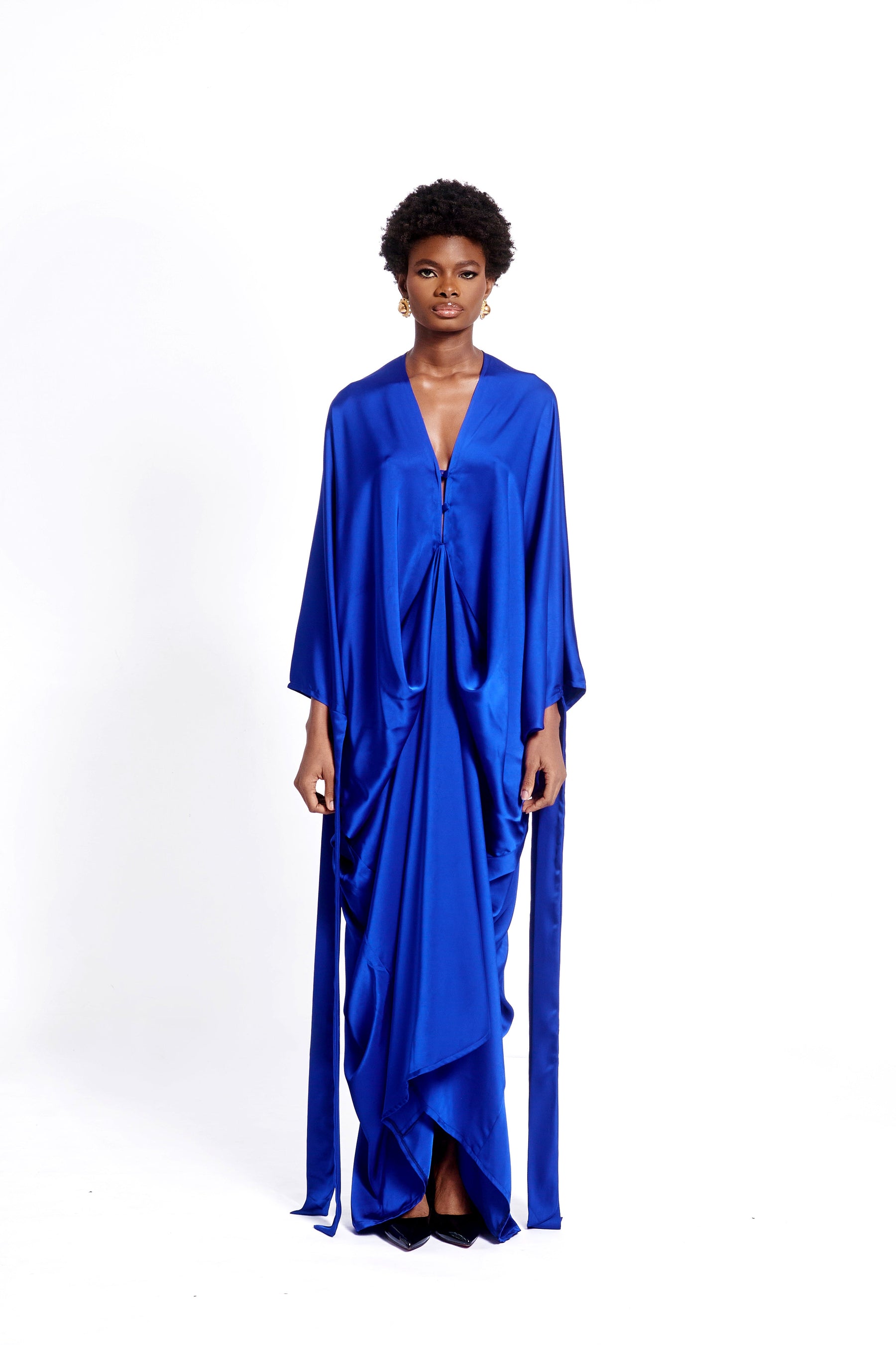 EVE DRAPED DRESS -