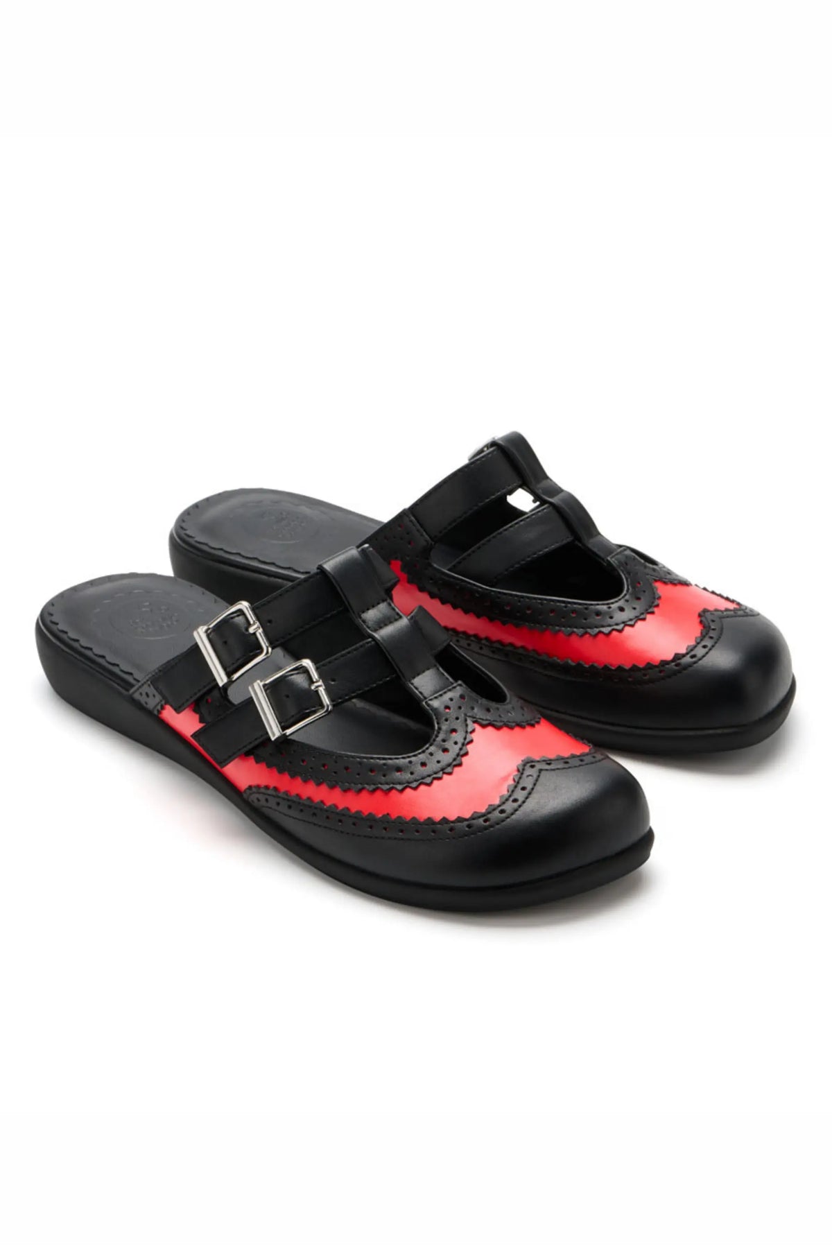 Havana-Red Women's Mary Jane Clogs