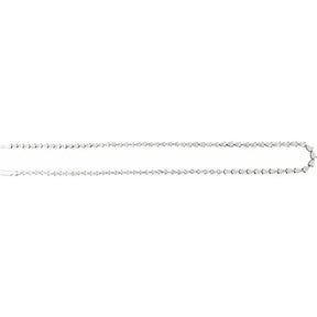 10 CT Lab-Grown Pear Diamond Line Necklace in 14K Gold