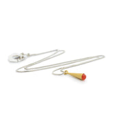 CÓNICA Lunar Cone Gold Pendant