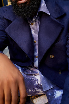 The Barrelman Velvet Overcoat