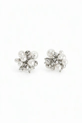 Celestial Pearl Cluster Earrings