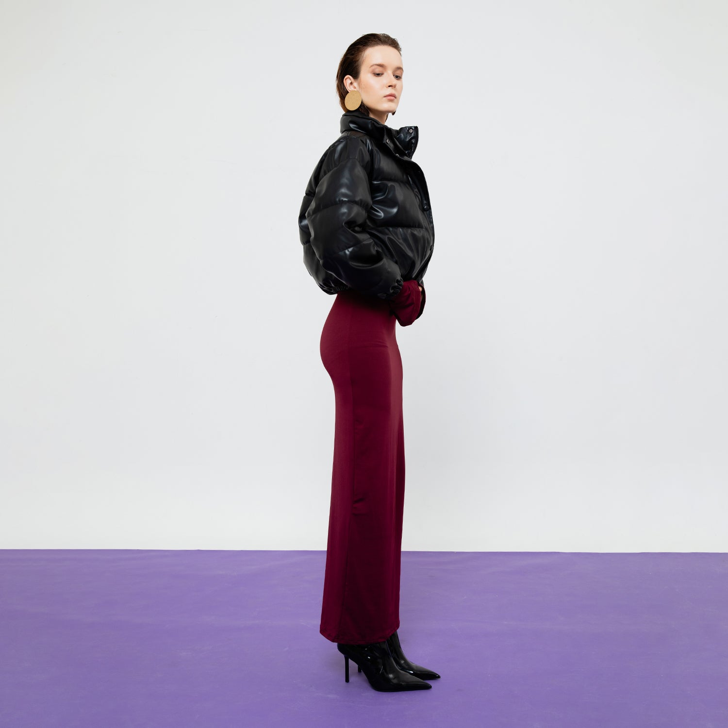 Lyra Quilted Leather Jacket