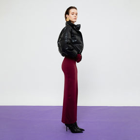 Lyra Quilted Leather Jacket