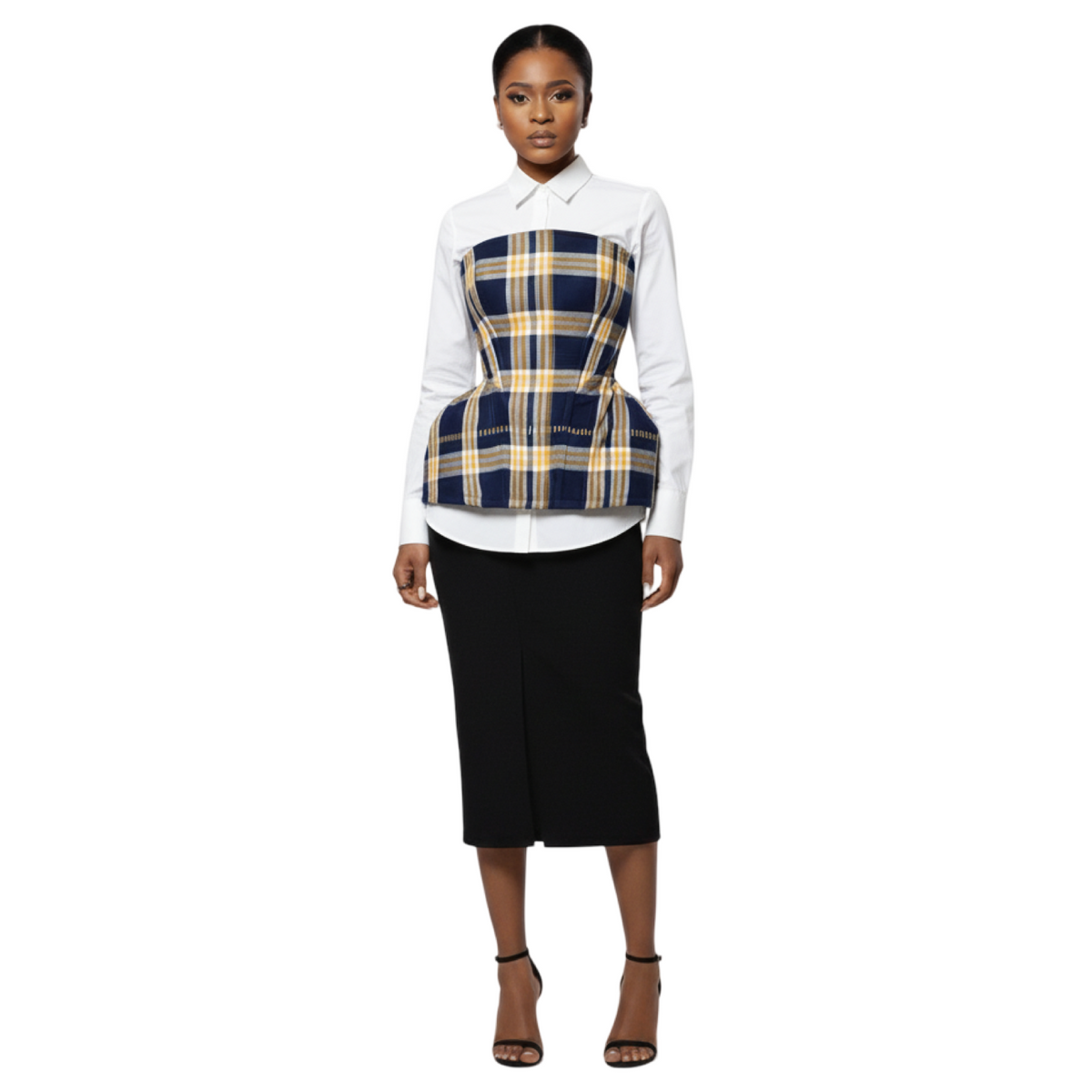 Jumi Aso Oke Luxe Statement Top