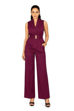 Wine Waist Coat & Trouser