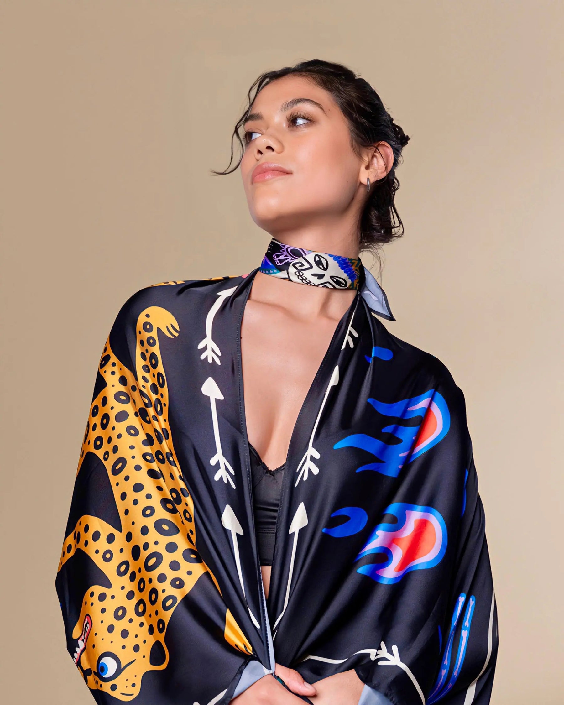 Scarf - Sarong "Inframundo"