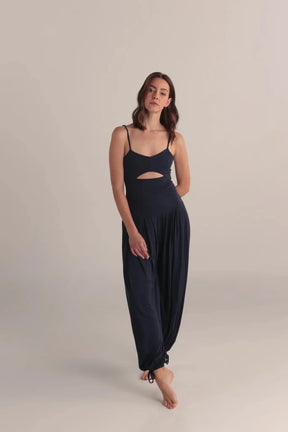 Solar Jumpsuit Soft Rayon Yoga Lounge