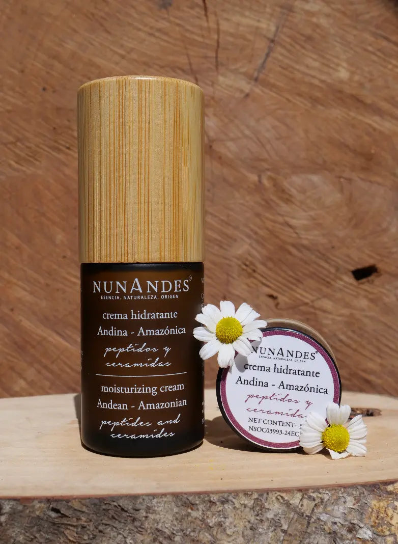 Andean-Amazonian Moisturizing Face Cream with Peptides & Ceramides