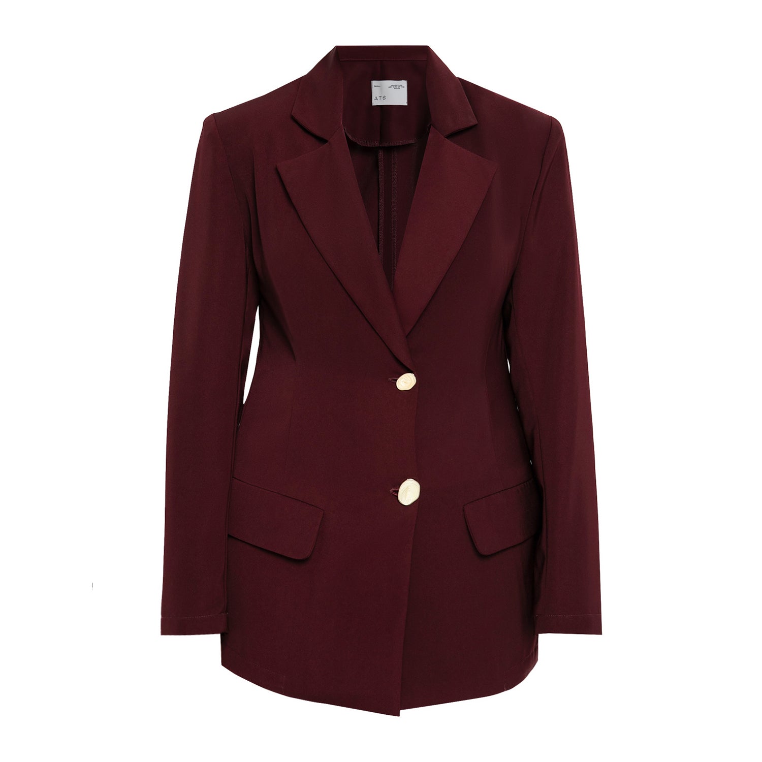 ZOE MAROON BLAZER