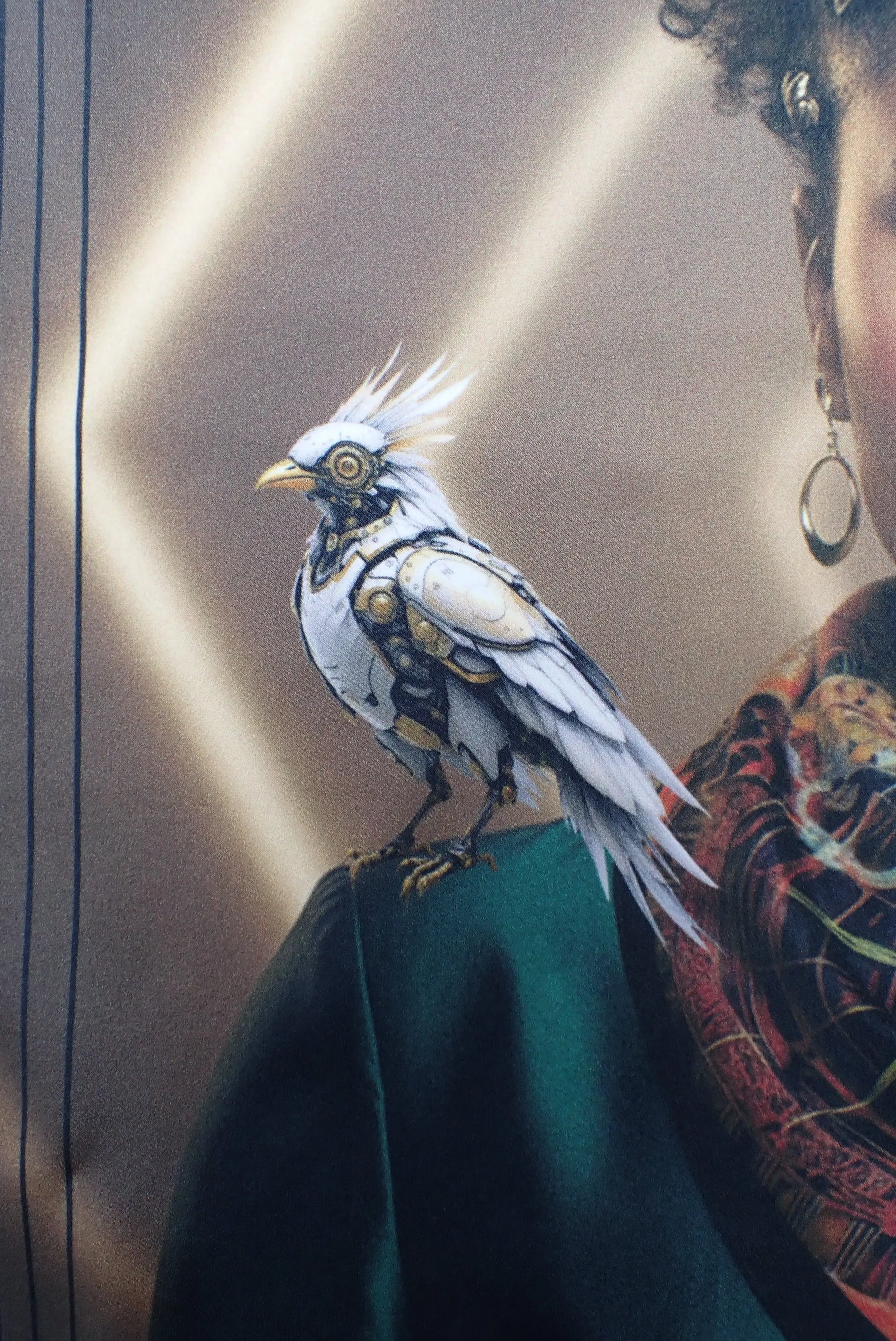 Prism's of Unwritten Histories Silk Scarf