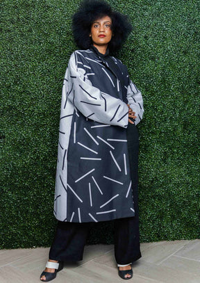ADA Coat | OOE Signature Print