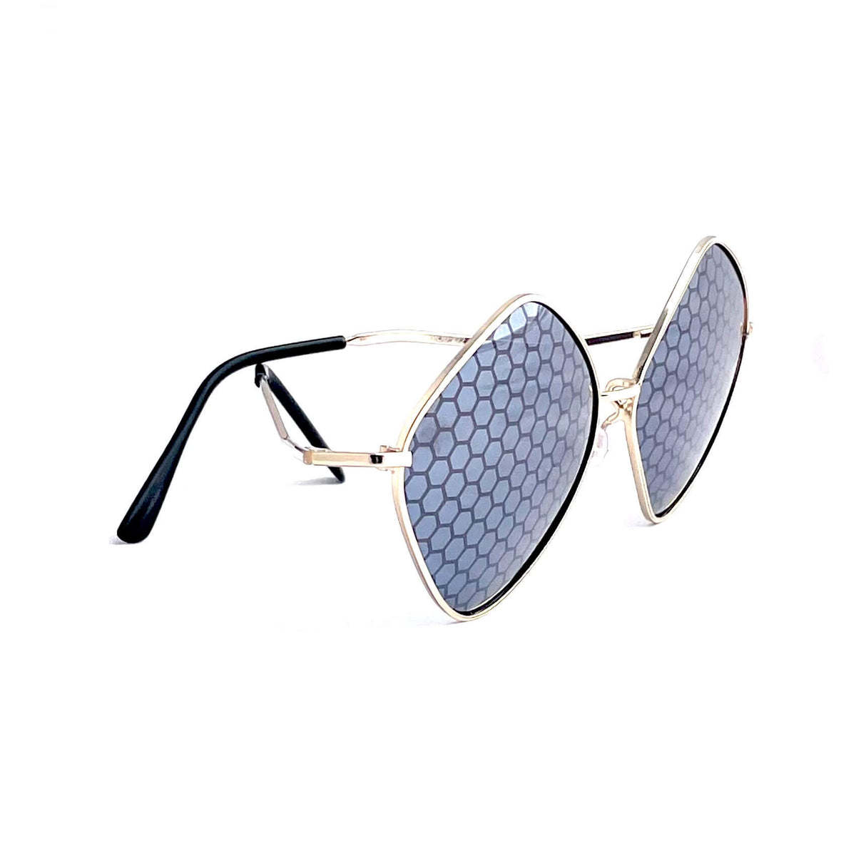 Vamp Polarized Sunglasses (Gold)