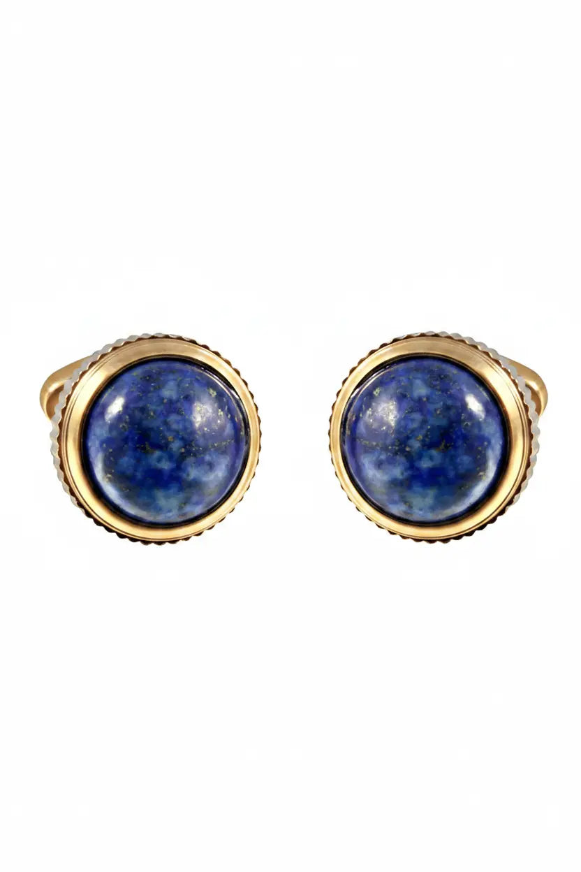 Atlas Lapis Lazuli Cufflinks