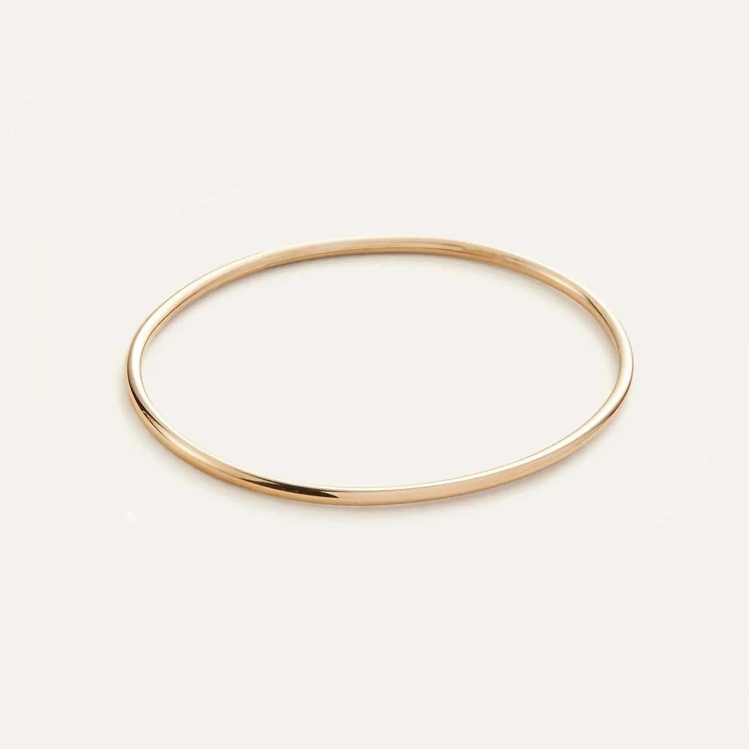 Simple Modern Gold Anklet