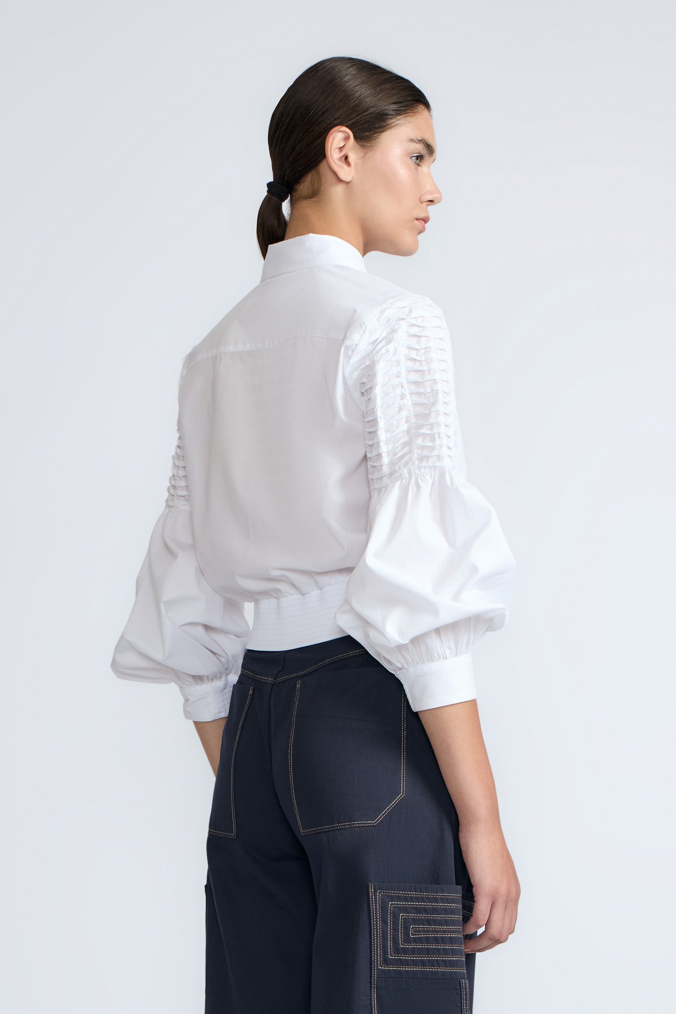 Ansley Blouse | White