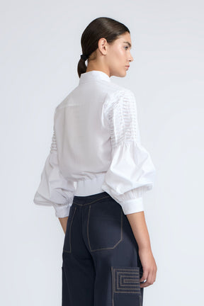 Ansley Blouse | White
