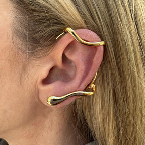 Modern Gold Ear Cuff Luxe