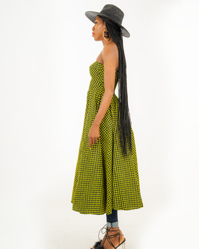 Obiageli Strapless Dress