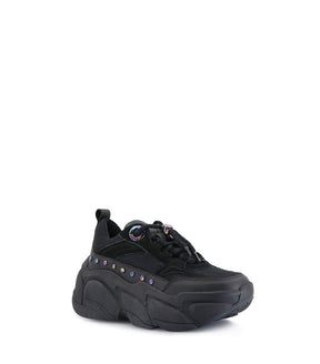 KUGA BLACK PLATFORM SNEAKERS