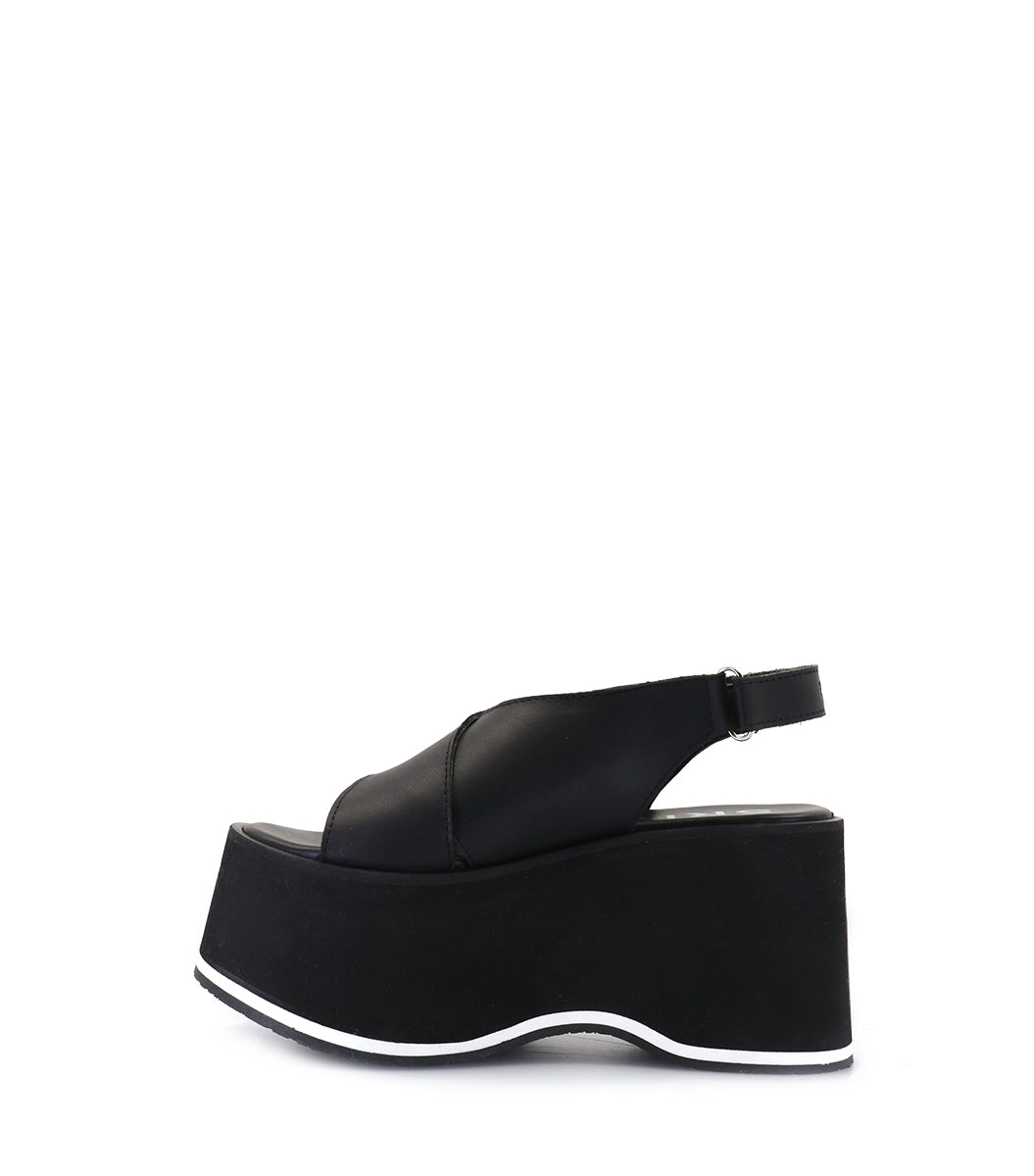 Elevate Your Style Black Platforms Dosha