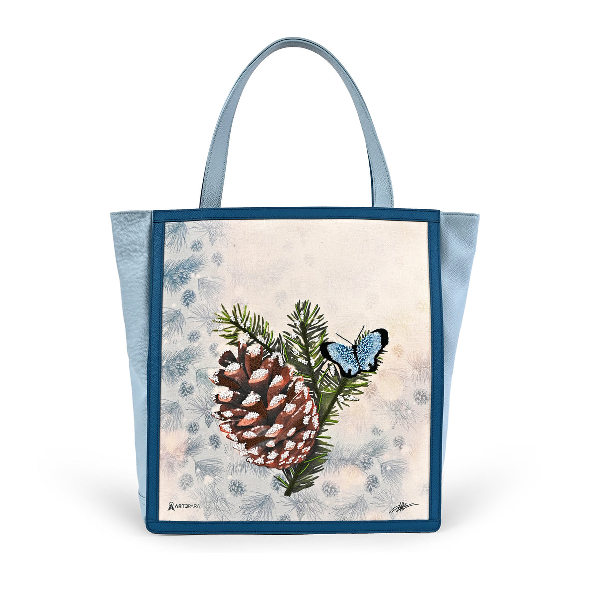 Luxury Winter Art Maxi Tote