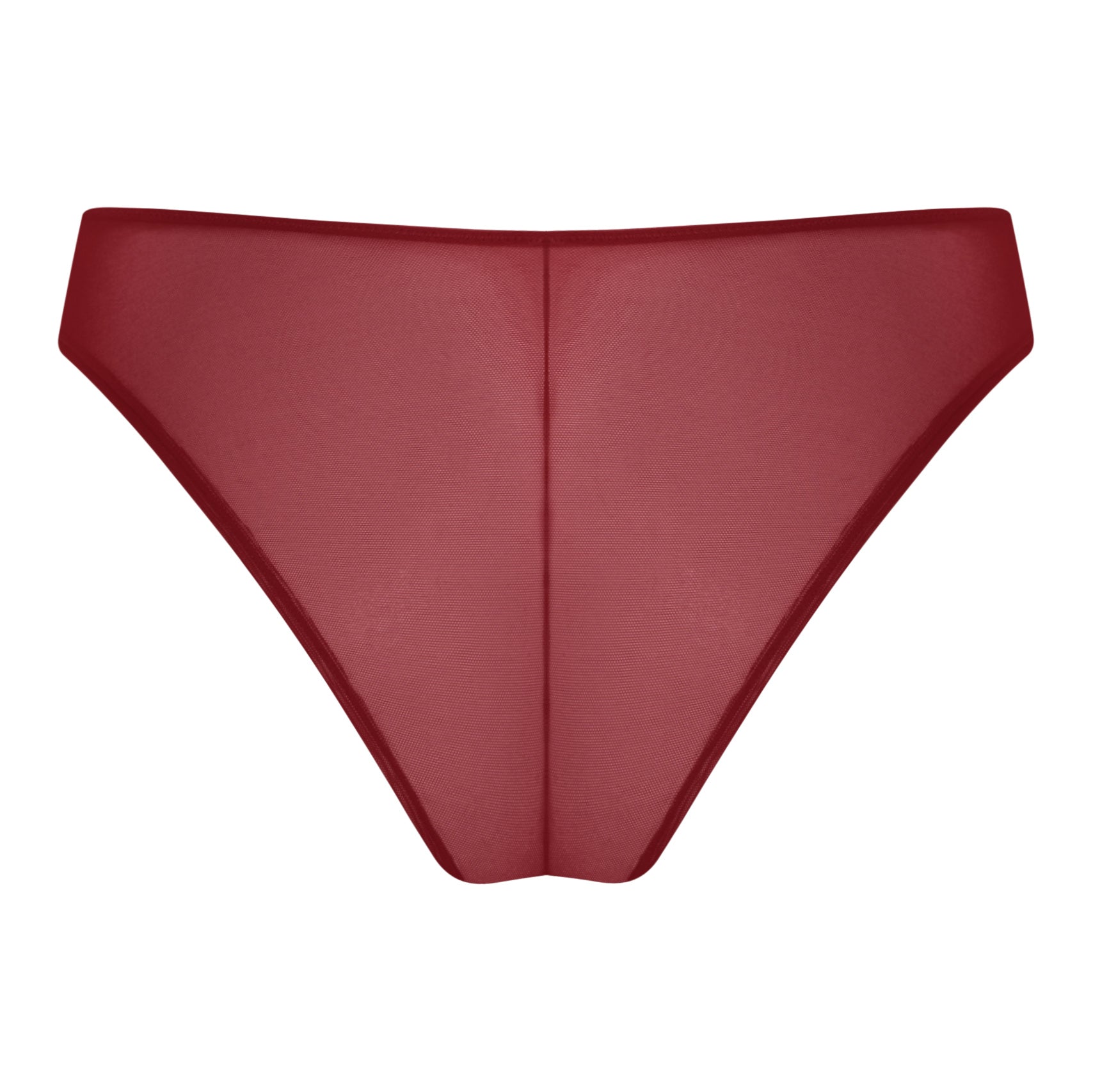 Curvy Kate Love Me Lace Brazilian Claret