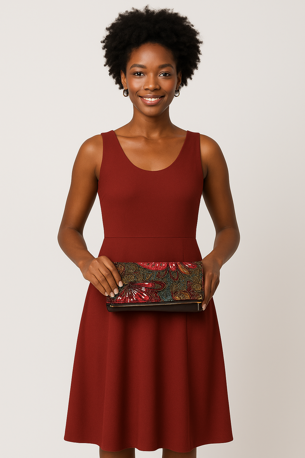 Lotus Pod| Embellished Luxury Clutch Bag
