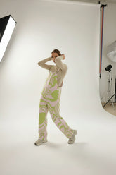 Doodle Linen Overall