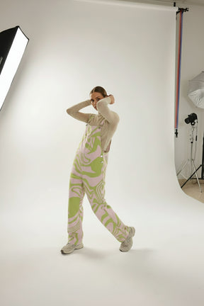 Doodle Linen Overall