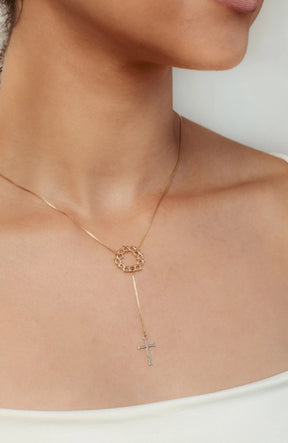 Crown Of Thorns Y Necklace